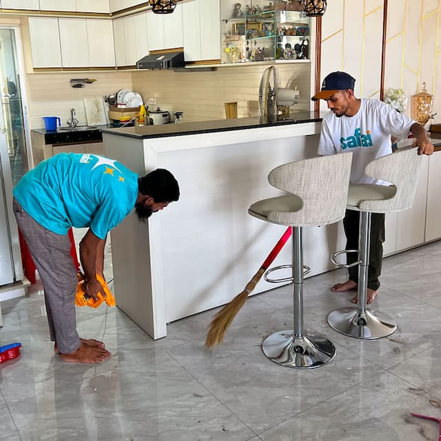 Home Cleaning(Tiles) By Machine